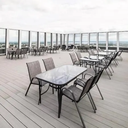 Apartment Hanza Tower Gold-24 Exclusive Jacussi & Sauna & Pool Szczecin